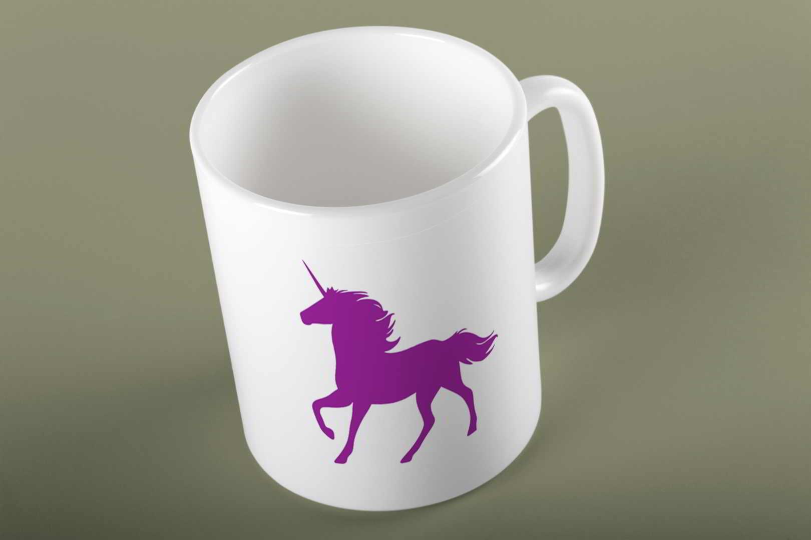 Κούπα με παράσταση Μονόκερος Μώβ