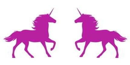 Κούπα με παράσταση Μονόκερος Μώβ