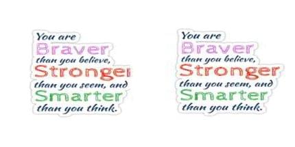 Κούπα με παράσταση You are Braver