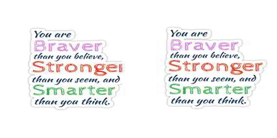 Κούπα με παράσταση You are Braver