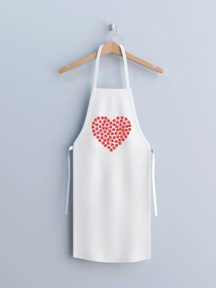 Ποδιά κουζίνας Ίχνη Αγάπης