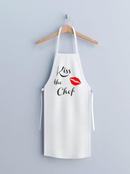 Ποδιά κουζίνα kiss the chef