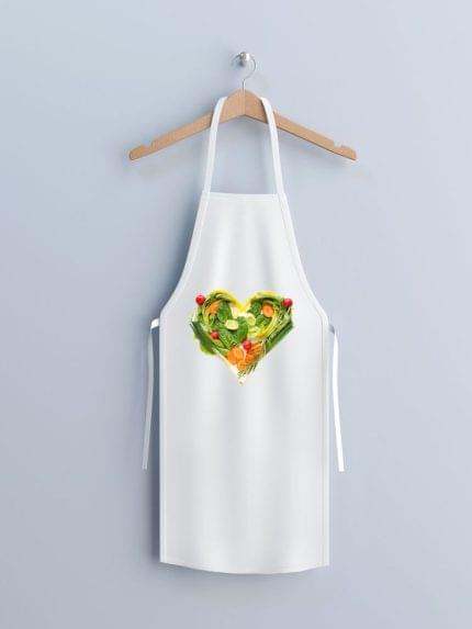 Ποδιά κουζίνας Λαχανικά Καρδιά