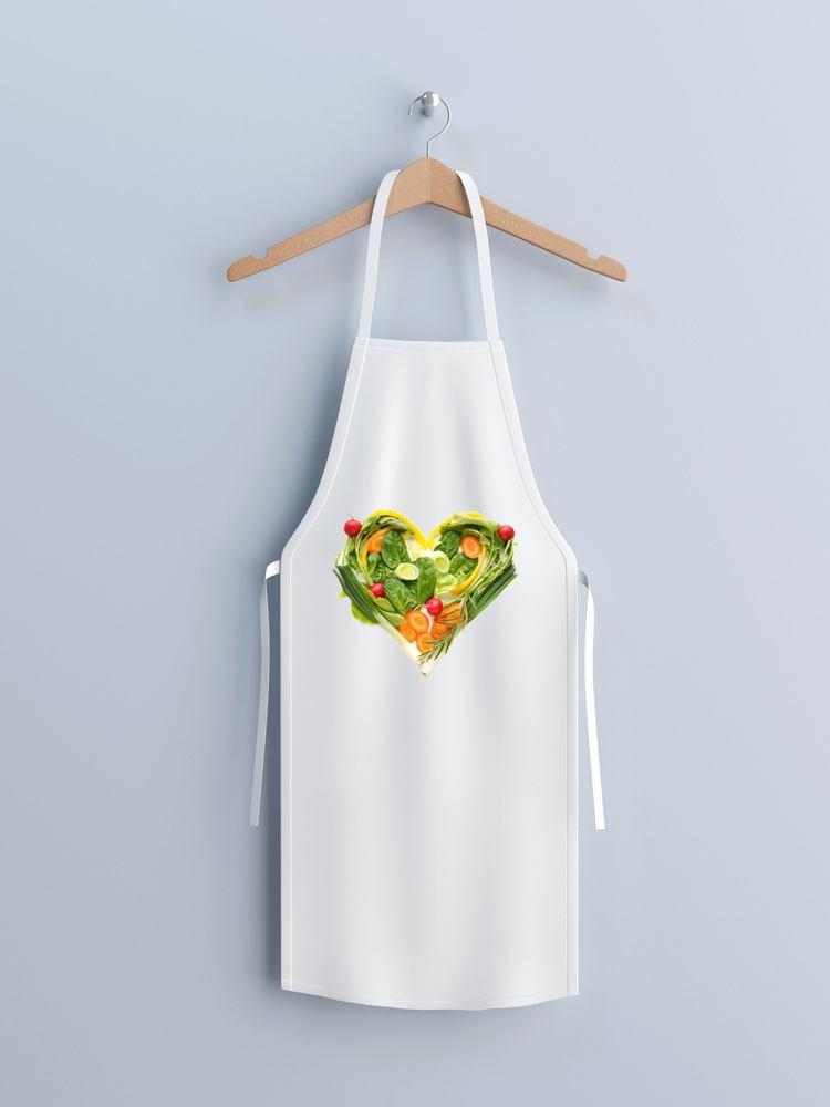 podia_kouzinas_lachanika_kardia Ποδιά κουζίνας Λαχανικά Καρδιά