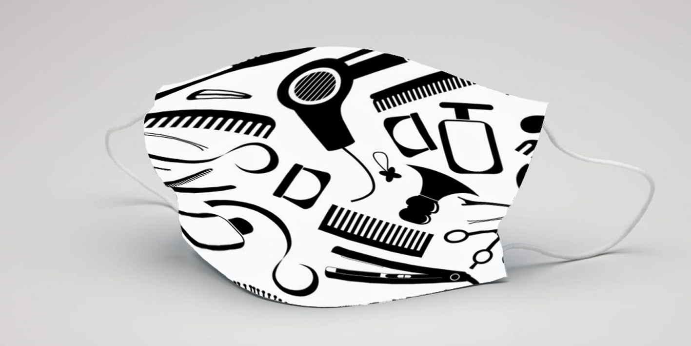 Μάσκα προστασίας προσώπου full print με το λογότυπό σας.