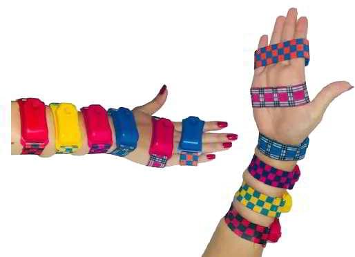 Βραχιόλι με δεξαμενή αντισηπτικού