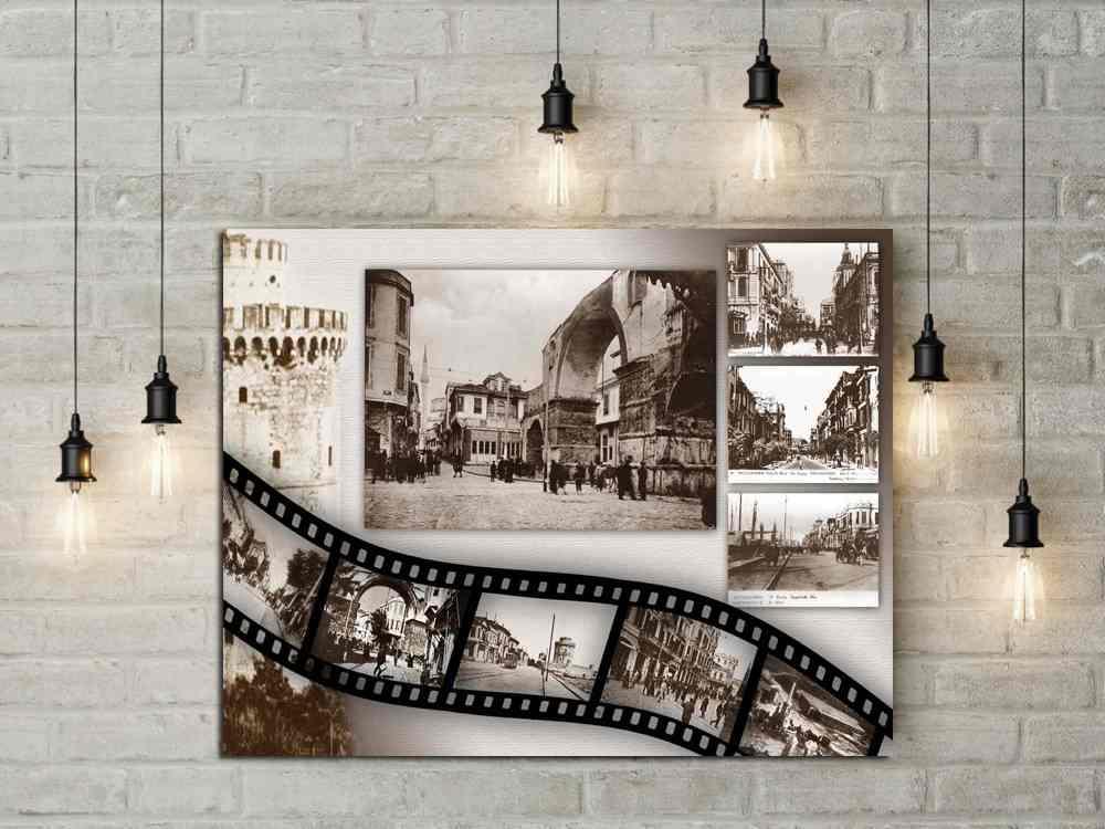 Πίνακας σε καμβά Παλιά Θεσσαλονίκη