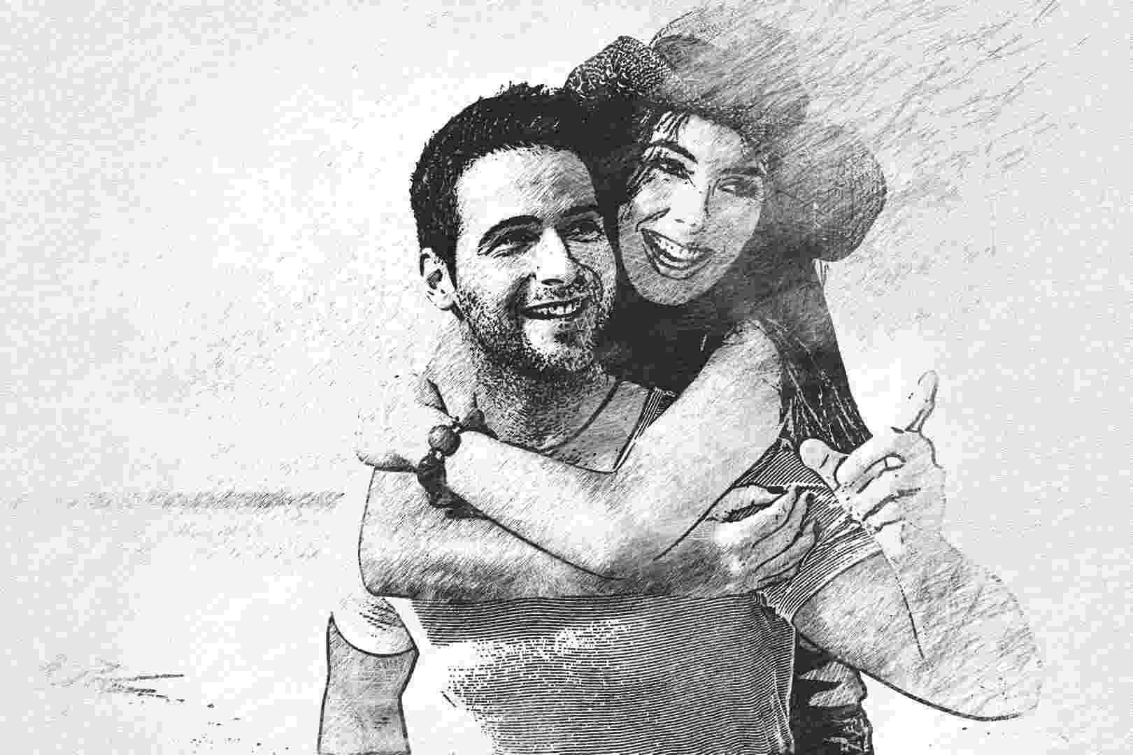 Εκτύπωση φωτογραφίας σε καμβά με τελάρο σε Στυλ Μολύβι