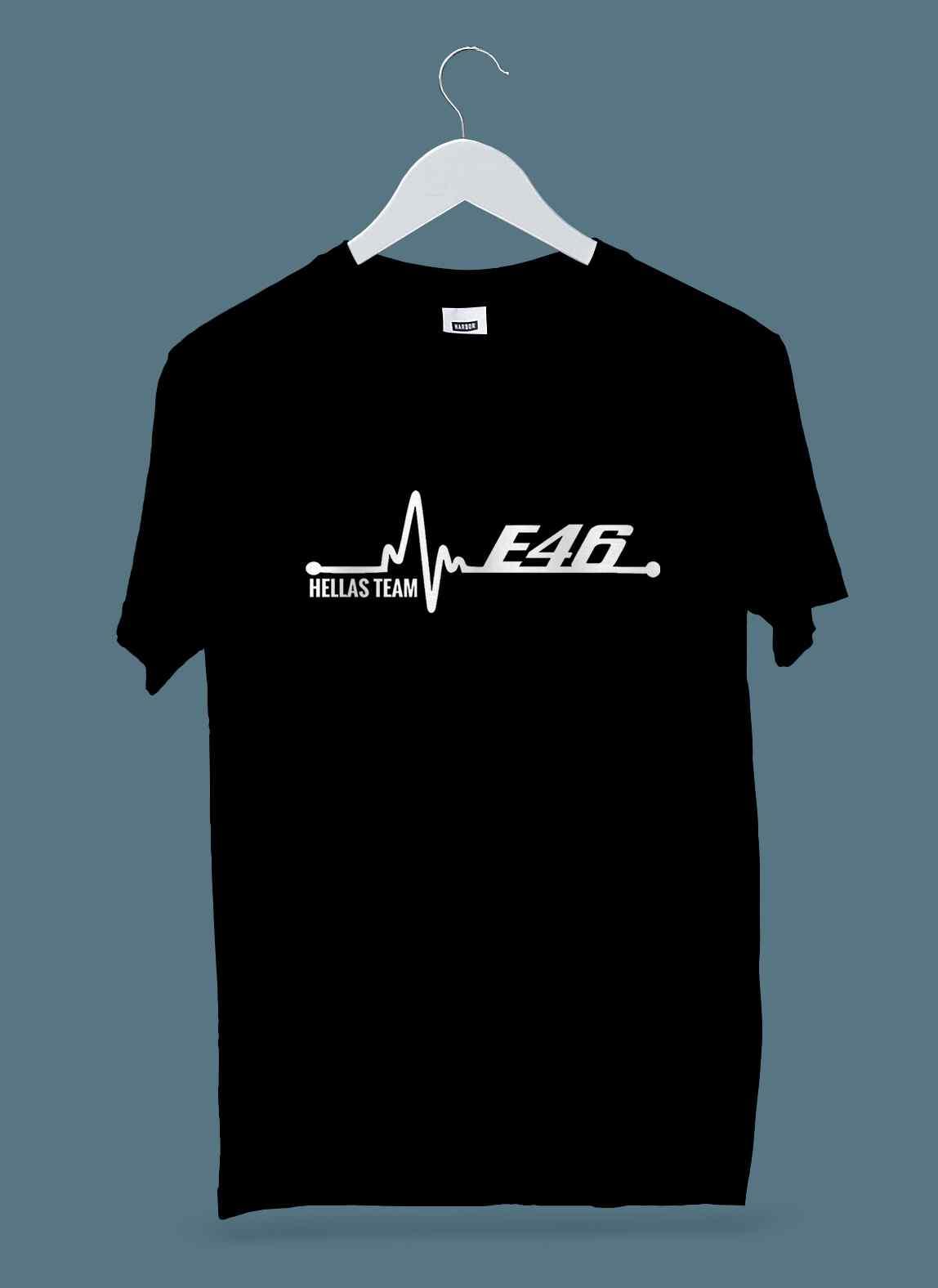 t_shirt_bmw_hellas_team_black Μπλουζάκι Bmw E46 Ηellas Team