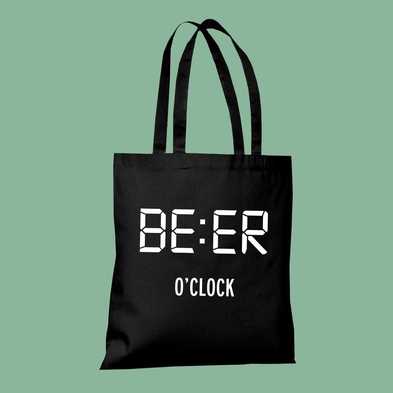 yfasmatini_tsanta_me_ektyposi_beer_o_clock_black Beer O Clock