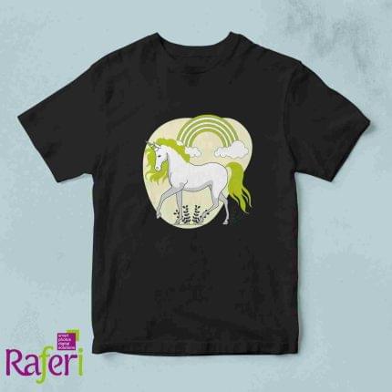 T-shirt Color Μονόκερος