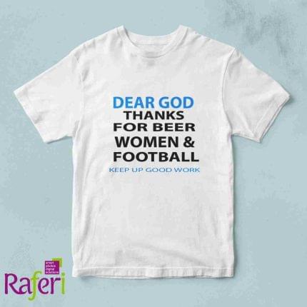 T-shirt Dear God