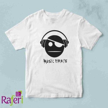 T-shirt Music Pirate