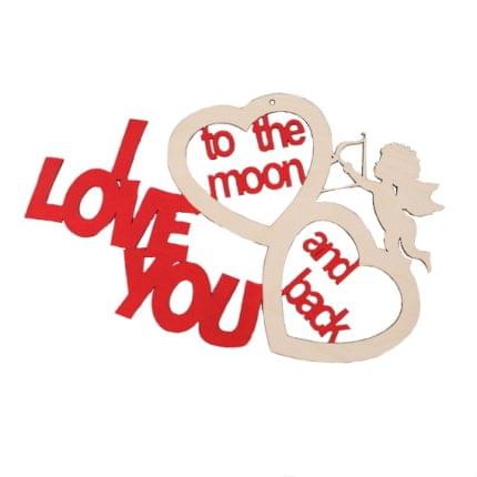 Ξύλινο τοίχου Αγίου Βαλεντίνου Θαλώ