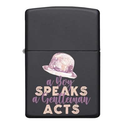 Μεταλλικός αναπτήρας τύπου@Zippo Boy