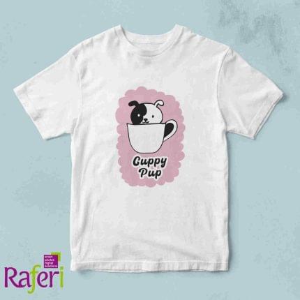 T-shirt Cuppy pup