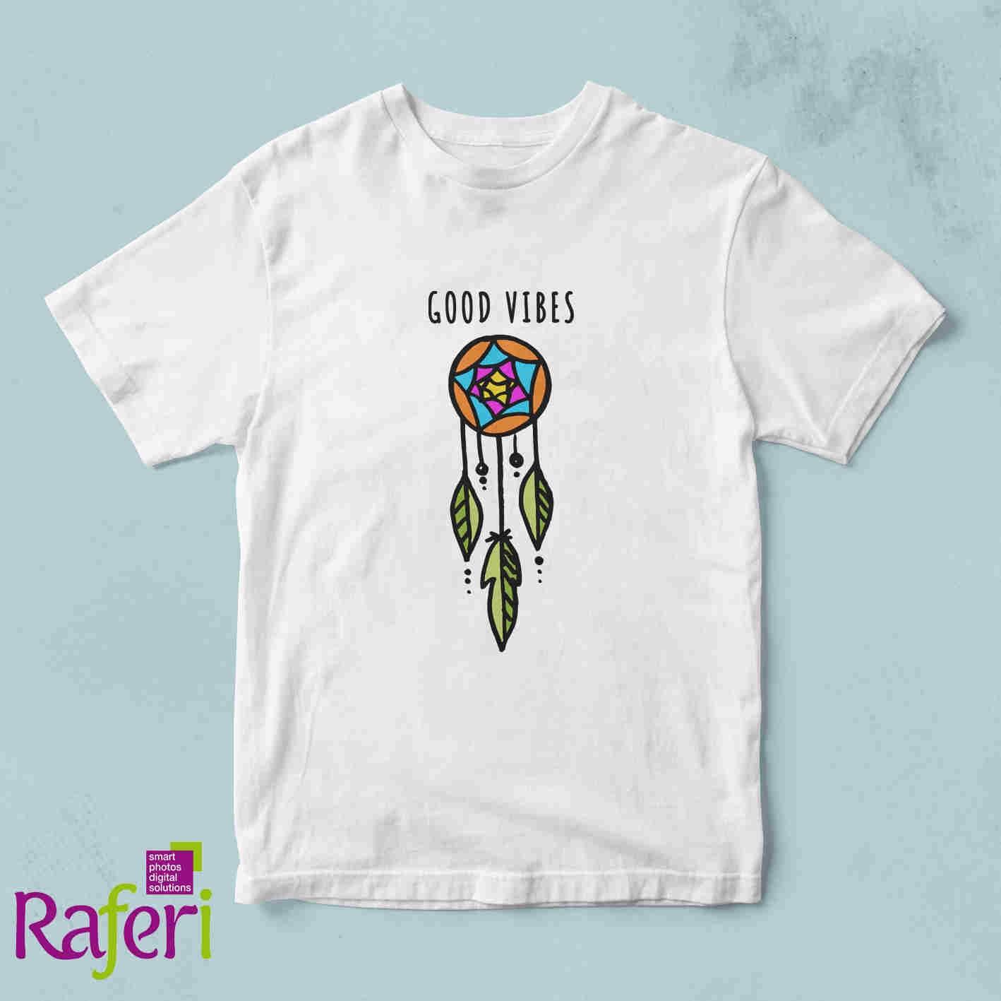 T_shirt_good_vibes_leuko T-shirt Good Vibes