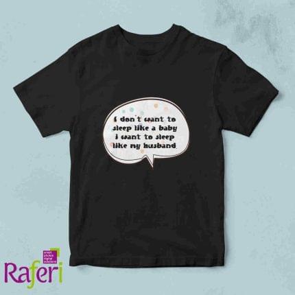 T-shirt Sleep like a baby