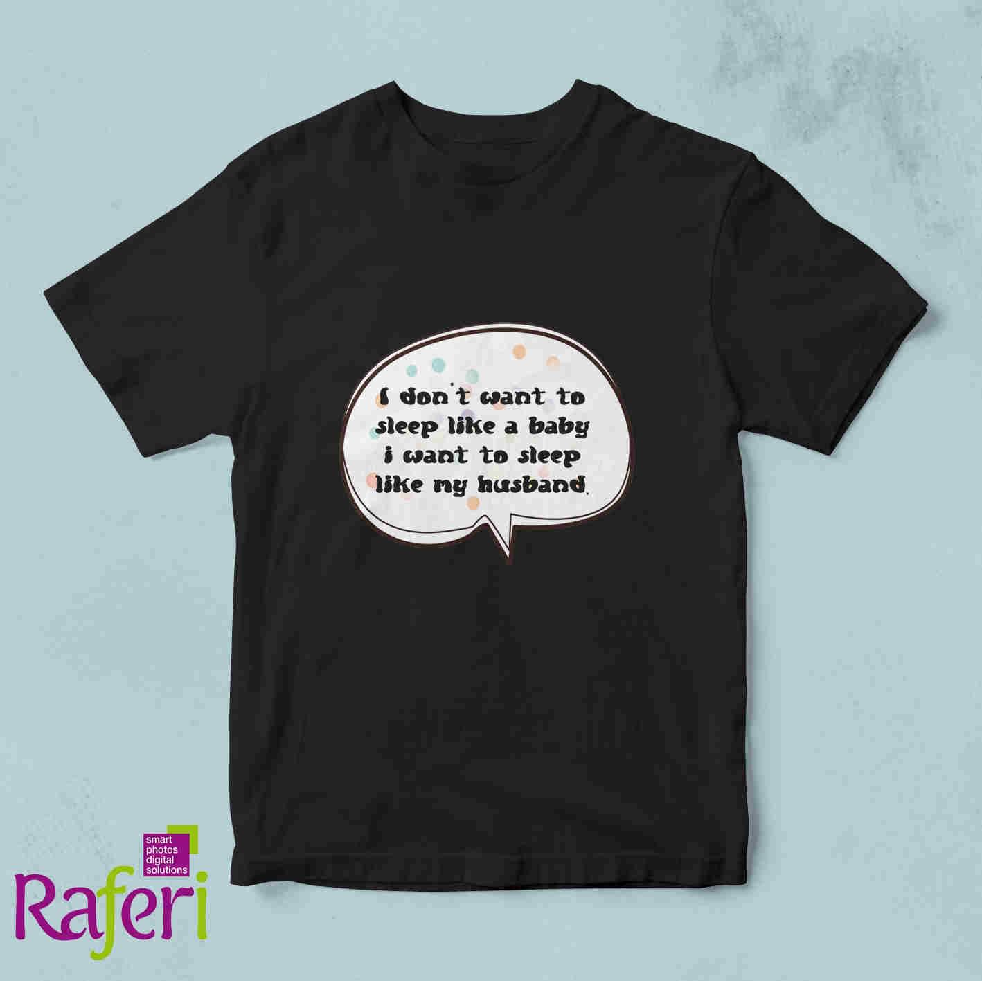 T-shirt Sleep like a baby