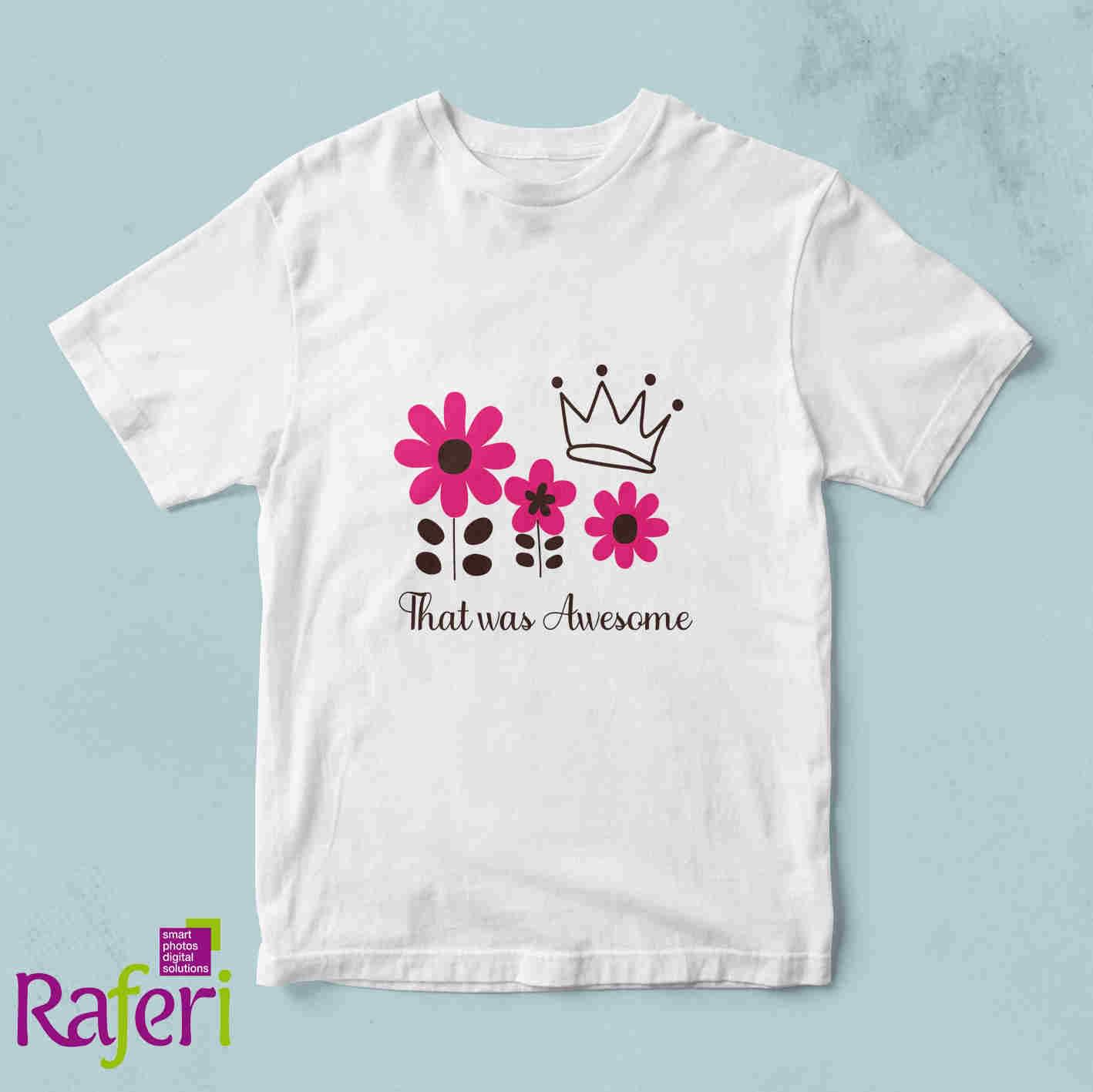 T-shirt That was awesome