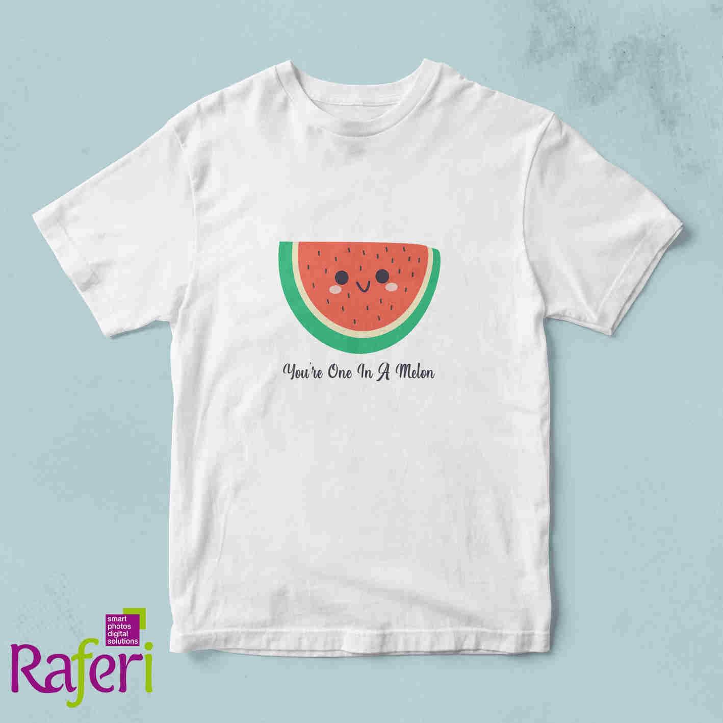 T-shirt One in a melon