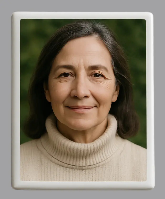 Πορσελάνη Μνήματος με Φωτογραφία