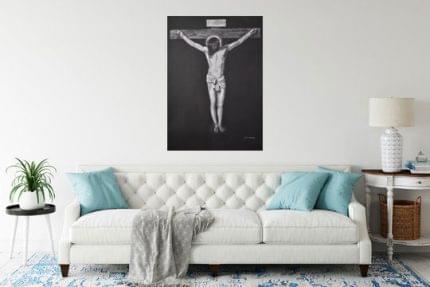 Πίνακας σε καμβά Εσταυρωμένος