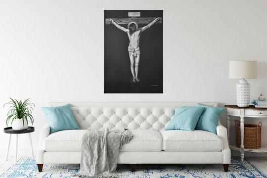 Πίνακας σε καμβά Εσταυρωμένος