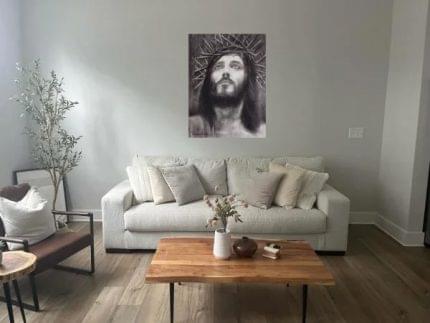 Πίνακας σε καμβά Ιησούς Χριστός